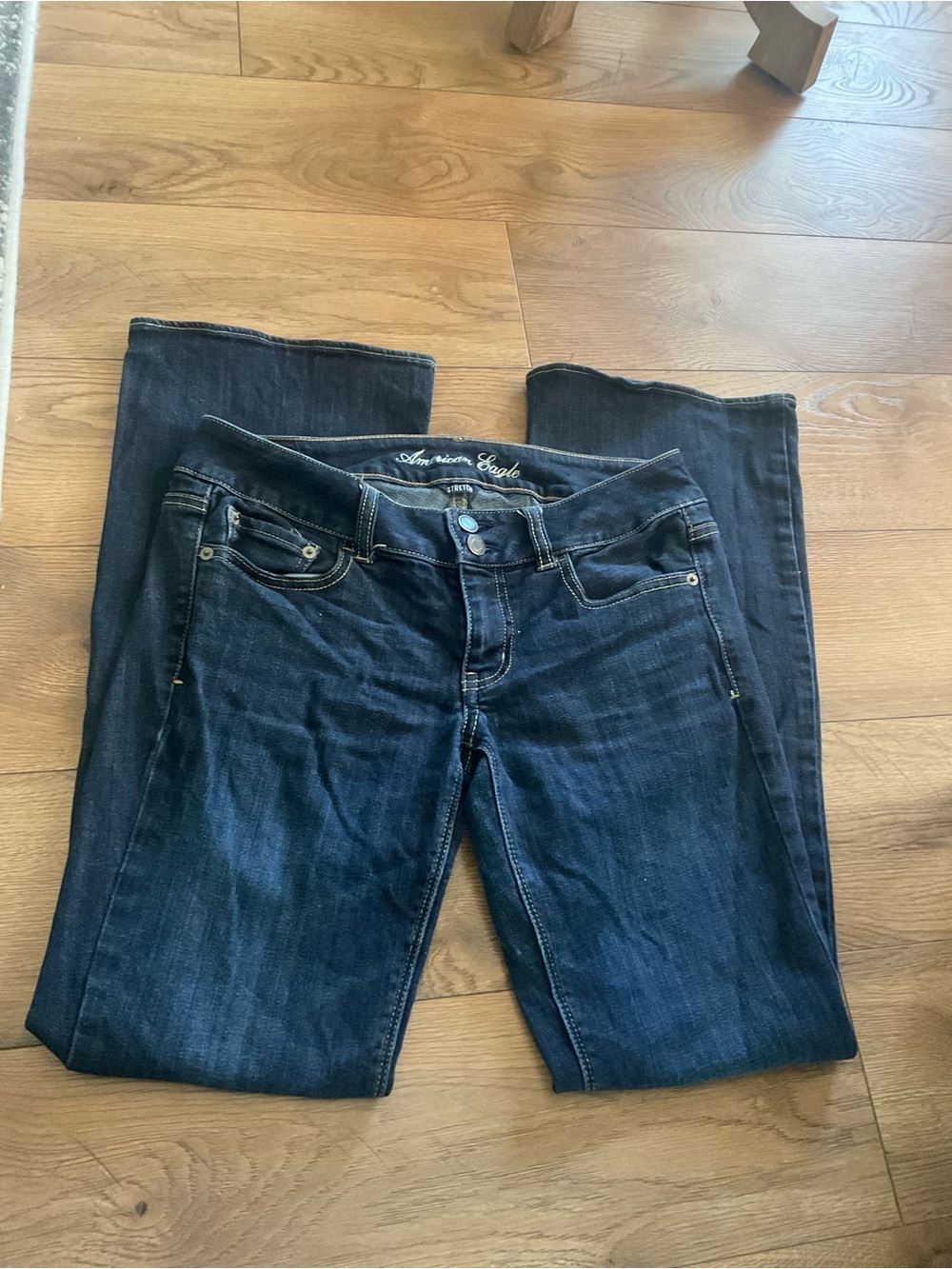 American Eagle Outfitters Dark Blue Bootcut Jeans